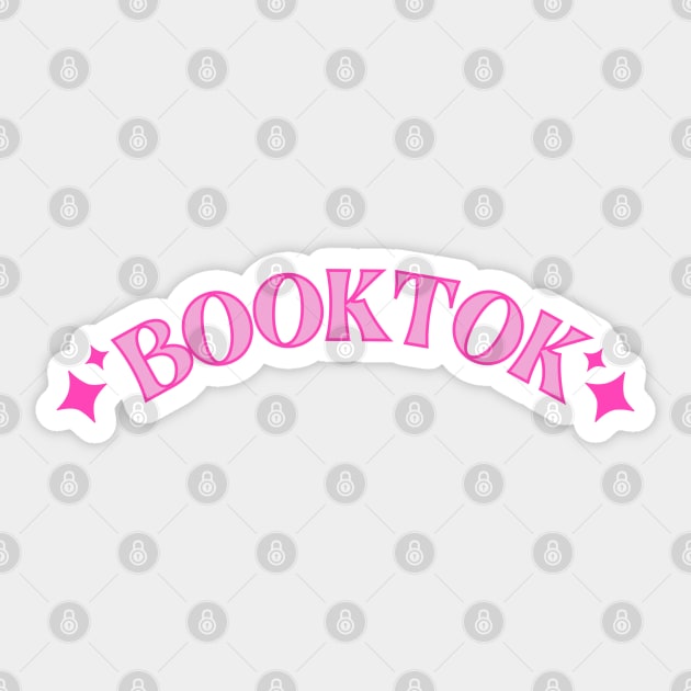 Booktok Sticker Hot Pink Pack Sticker by heyvisuals